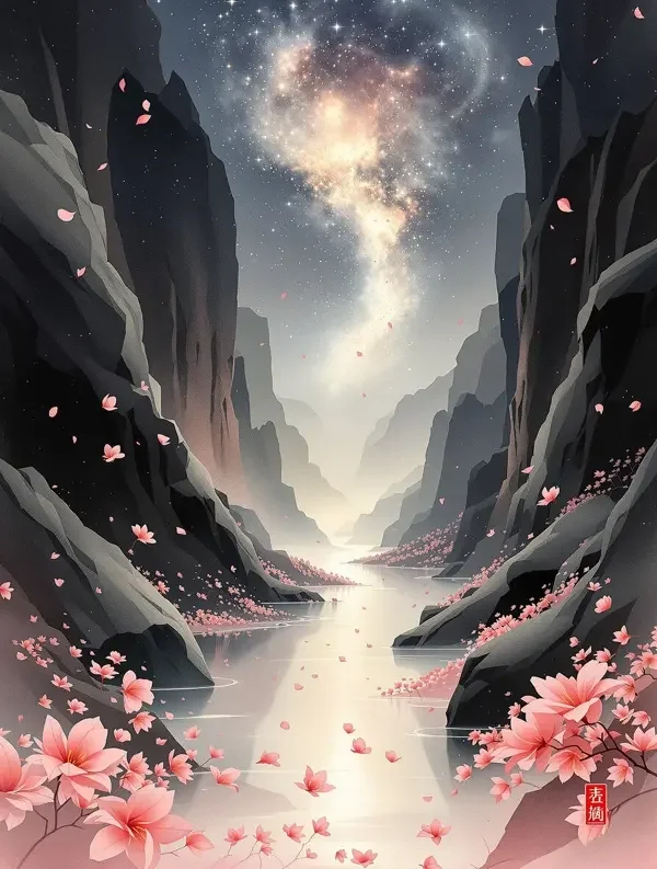 《星落长河》小说封面