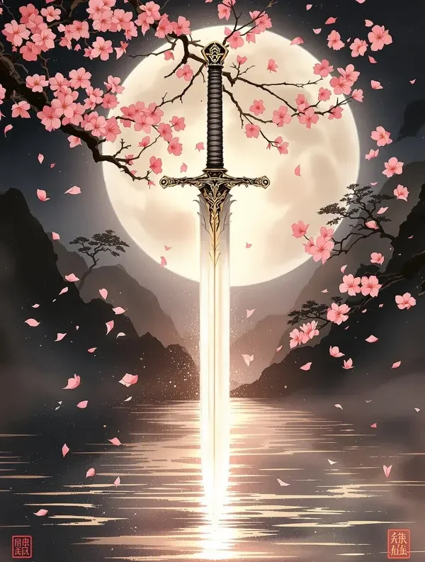 《剑影江湖》小说封面