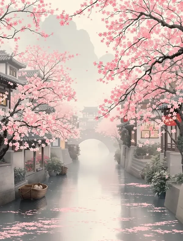 《江南烟雨》小说封面