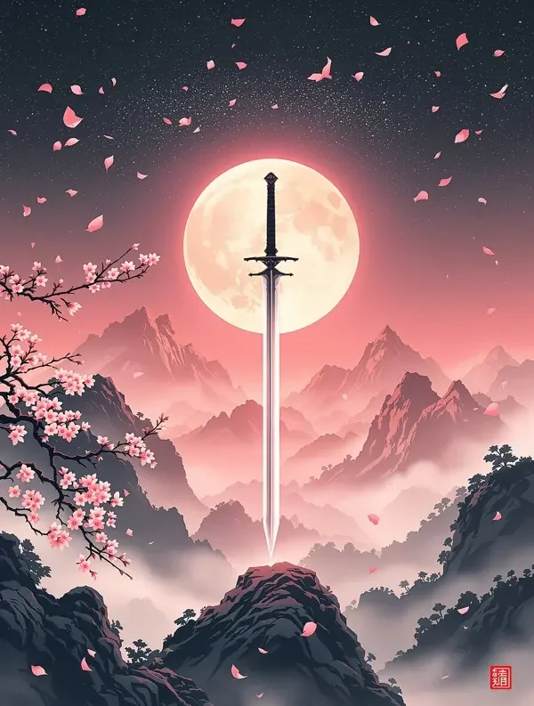 《清风明月》小说封面