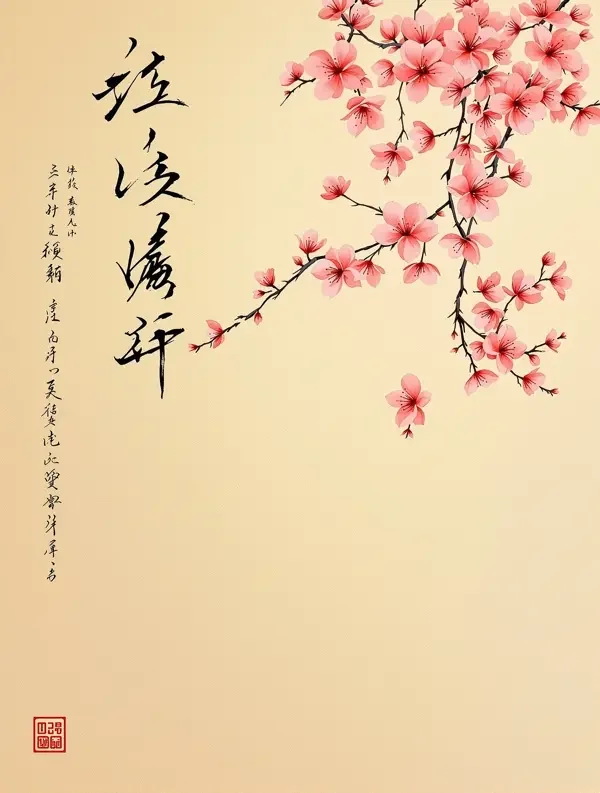 《花间词话》言情小说封面